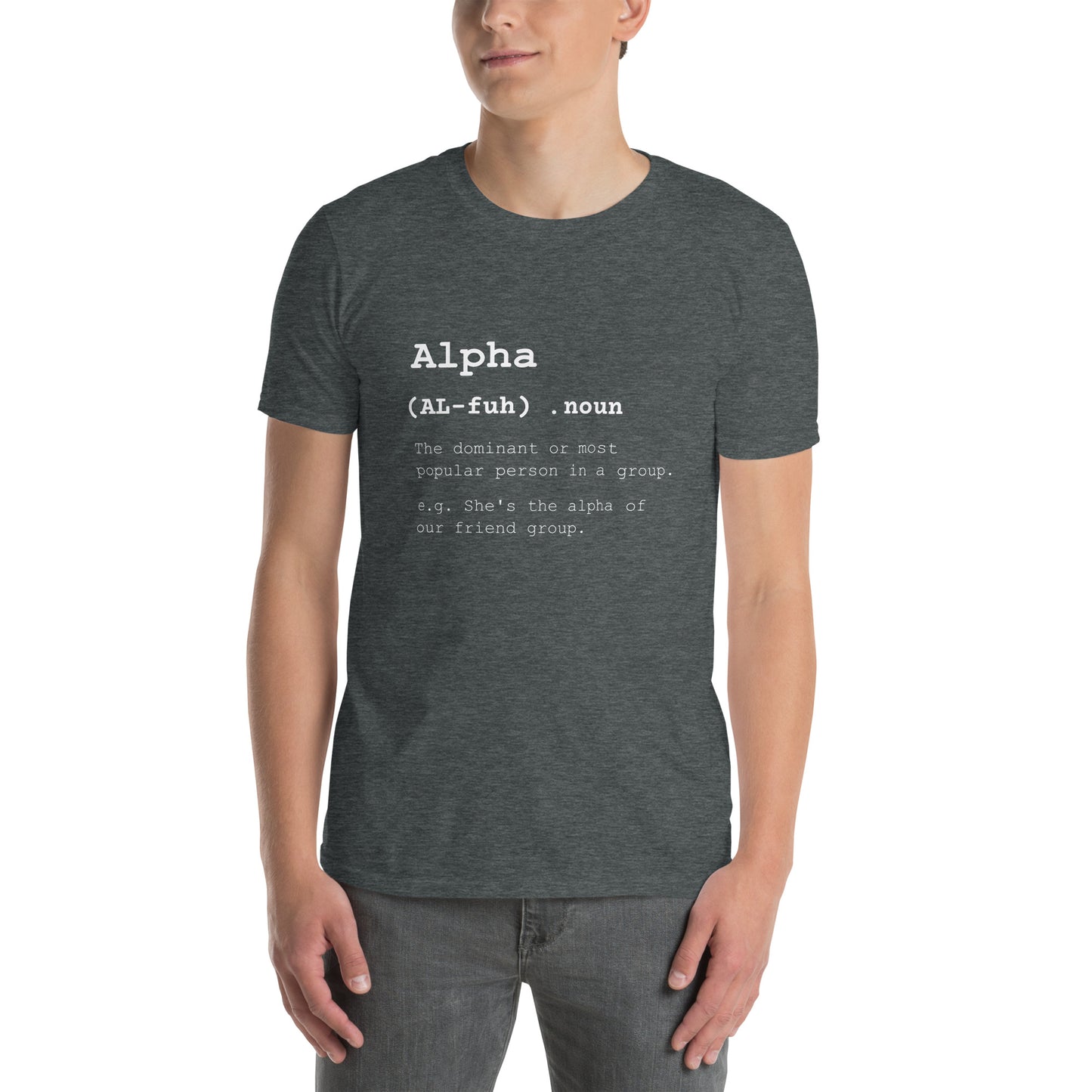 Alpha - Gen Alpha -  Slang Collection Short-Sleeve Unisex T-Shirt